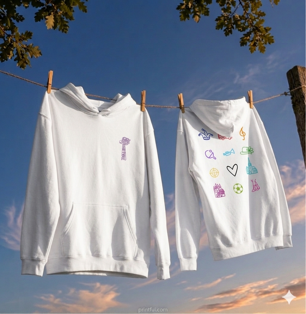 Leubsdorf Vereine Bunt Hoodie